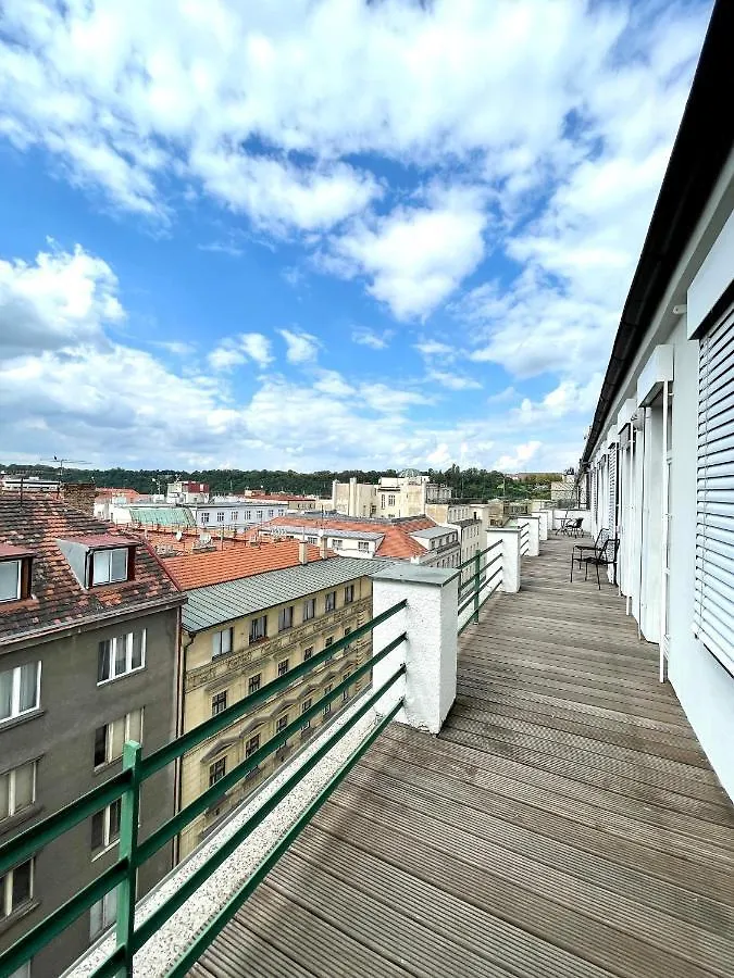 Hradebni - Terrace Apartments In The Old Town Prague